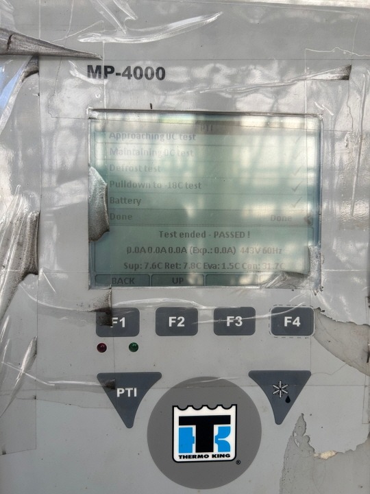 냉동컨테이너 PTI pass